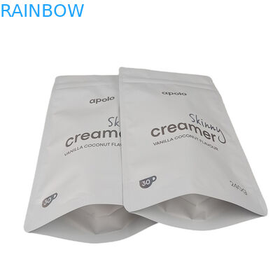 Grosir Custom Bau Proof Aluminium Foil Tas Teh Kopi Protein Powder 250g 500g 1kg Tas Mylar yang Bisa Ditutup Kembali