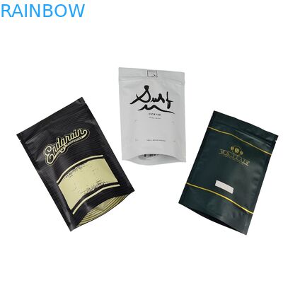 Biji Kopi Arabica Custom Printed Packaging Keranjang Keranjang Plastik Stand Up Bags