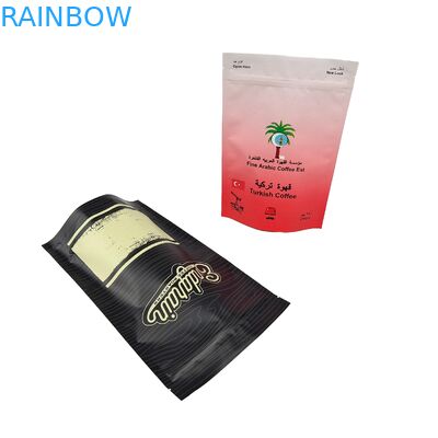 Ziplock Foil Bags Matte/ Glossy Aluminium Foil Bags Custom Printed Resealable Pouch Zip Lock Doypack