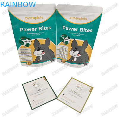Food Grade Pet Snack Bags Matt Finish Bags untuk Makanan Hewan Peliharaan Anda