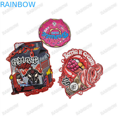 Kantong Cetak Digital Keakuratan Tinggi untuk Kantong Potong Die Proof 3.5g yang Disesuaikan