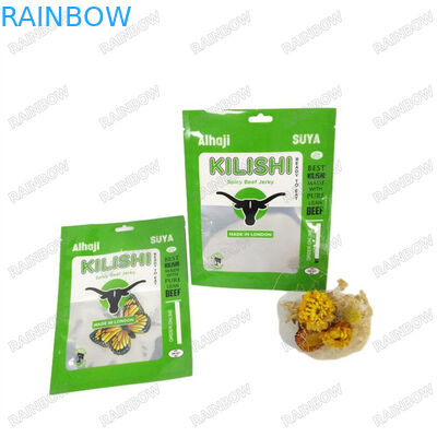 Pencetakan Digital 100% Biodegradable Kantong Kertas Kraft Custom Produsen Stand Up Food Packaging Zipper Kantong Plastik C