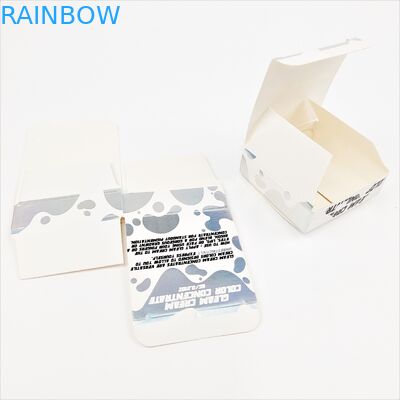 Glossy Surface Finish Folding Box Paket Ketebalan 350g dan Lebih