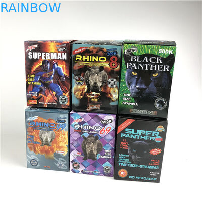 Pengemasan Kartu Blister Premierzen Custom Child Resistant Button Lock 3D Card Paper Box