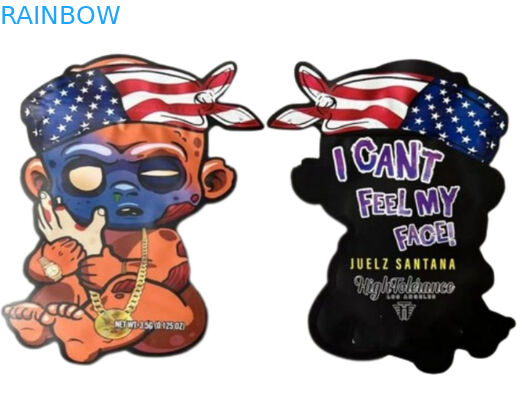 Tas kemasan kemenyan herbal anti bau k Mylar Ketebalan 120-180 Mic