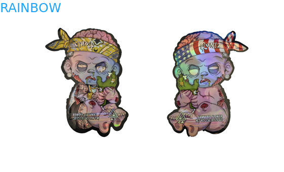 Bau Proof Herbal Incense Packaging Zip Lock Mylar CBD Oil Weed Hemp Bags Gravure Printing