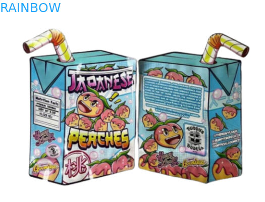 Biodegradable Custom K Bags Stand Up Kemasan Daun Tembakau Jungle Boys Mylar