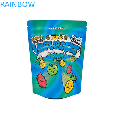 Kemasan kantong foil perak dengan kantong Mylar untuk biji kopi dan makanan