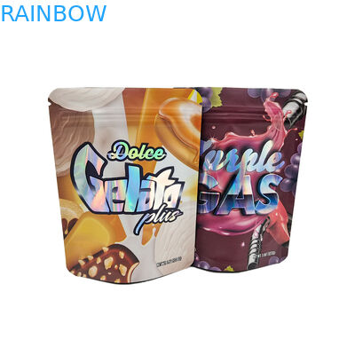 Kemasan kantong foil perak dengan kantong Mylar untuk biji kopi dan makanan