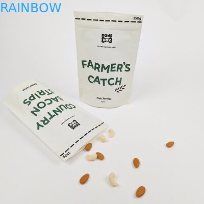 Bahan pegangan putih dan berdiri termasuk dalam tas hadiah pribadi