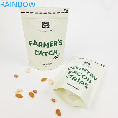 Bahan pegangan putih dan berdiri termasuk dalam tas hadiah pribadi