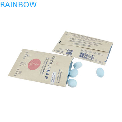 White Handle Material Tas Kertas Disesuaikan untuk kebutuhan pelanggan Anda