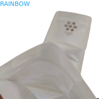 Jendela bening Plastik Zipper Tas Standup Kantong Foil Laminated Digital Printing