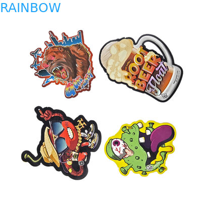 3.5g 7g Custom Printed Special Die Cut Irregular Shape Mylar Bags Proof Bau Dengan Zipper Snack Packaging Mylar Bags