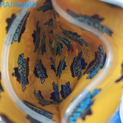 Custom Die Cut Plastic Printed Logo Bau Proof 3.5 Makanan yang Bisa Dimakan Kemasan Ziplock Makanan ringan yang Bisa Dimakan Tas Mylar