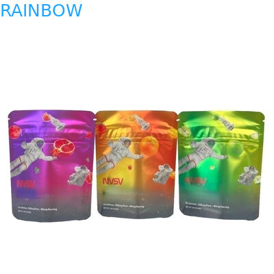 3.5 Gram Plastik Kantong Kemasan Label Khusus Cetak CBD Cookie