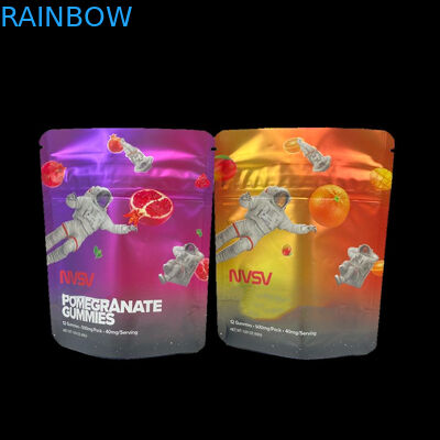 3.5 Gram Plastik Kantong Kemasan Label Khusus Cetak CBD Cookie