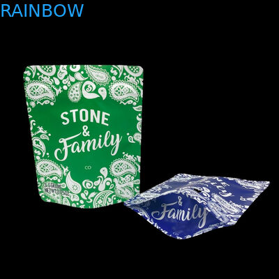 3.5 Gram Plastik Kantong Kemasan Label Khusus Cetak CBD Cookie