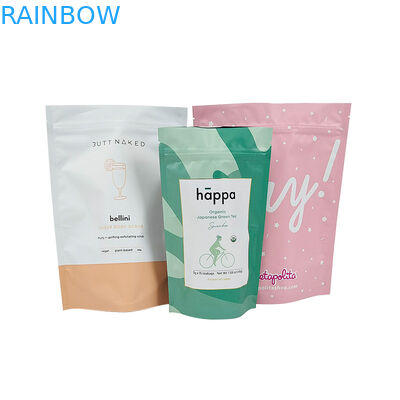 Stand Up Zipper Bag Ukuran yang sempurna untuk kosmetik Sampel Paket