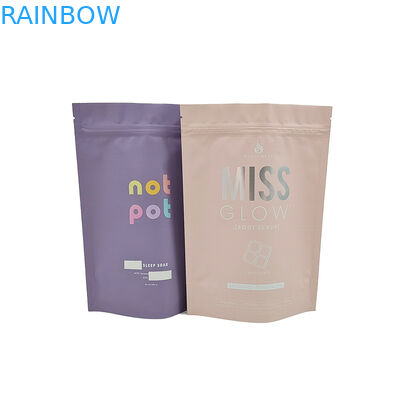 Stand Up Zipper Bag Ukuran yang sempurna untuk kosmetik Sampel Paket