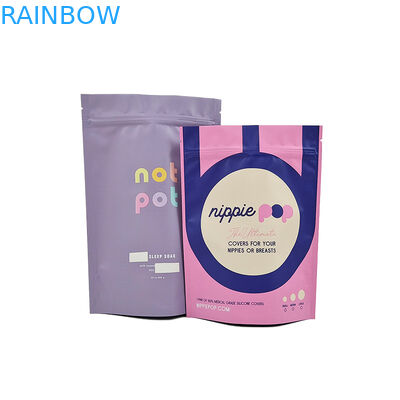 Stand Up Zipper Bag Ukuran yang sempurna untuk kosmetik Sampel Paket