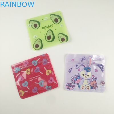 Ukuran dan warna yang disesuaikan tersedia kantong plastik kemasan untuk kemasan makanan