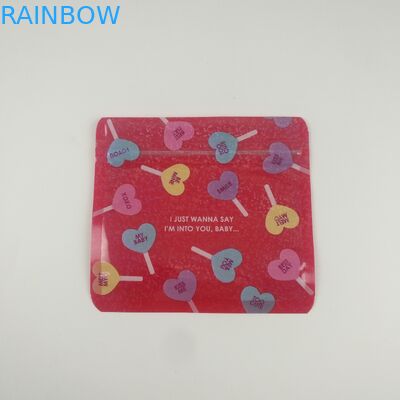 Ukuran dan warna yang disesuaikan tersedia kantong plastik kemasan untuk kemasan makanan