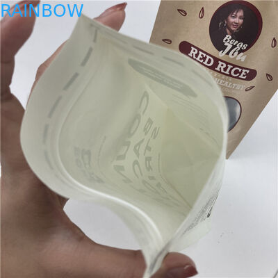 Penjaminan Mutu Stand Up Aluminium Foil Bag With Zipper Food Snack Packaging Bag