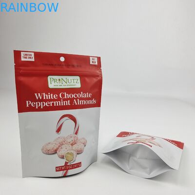 Tas Zipper Plastik Frosted Proof Bau Proof Kelembaban Proof Low Moq Printing Digital Printed Stand Up Bag