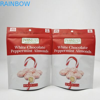 Tas Zipper Plastik Frosted Proof Bau Proof Kelembaban Proof Low Moq Printing Digital Printed Stand Up Bag