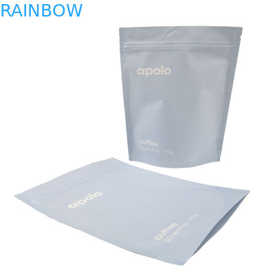 Sesuaikan Tas Kertas Kraft Biodegradable dengan Zipper Digital Print Gummie Candy Packaging