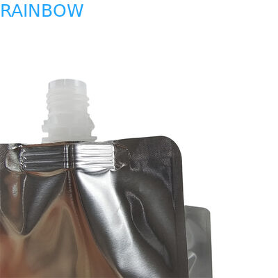 Disesuaikan Cetak Plastik Stand Up Spout Kantong untuk Jus Digital Cetak Aluminium Foil Bau Proof Tas dengan Logo