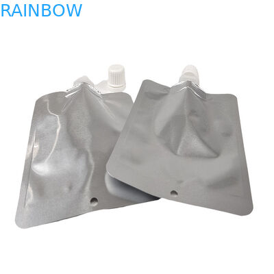Disesuaikan Cetak Plastik Stand Up Spout Kantong untuk Jus Digital Cetak Aluminium Foil Bau Proof Tas dengan Logo