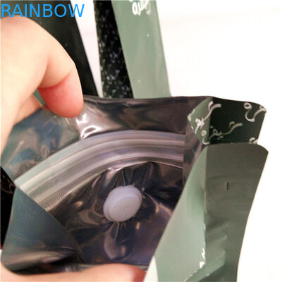 Grosir Logo Disesuaikan Pencetakan Digital Plastik PET Aluminium Kantong Kemasan untuk Biji Kopi untuk 250G 500G 1KG