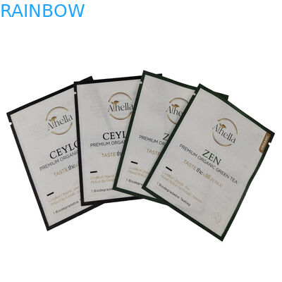 Kantong Kertas Kraft Stand Up Biodegradable Food Grade Kustom 3.5g 7g Kemasan Permen Gummie