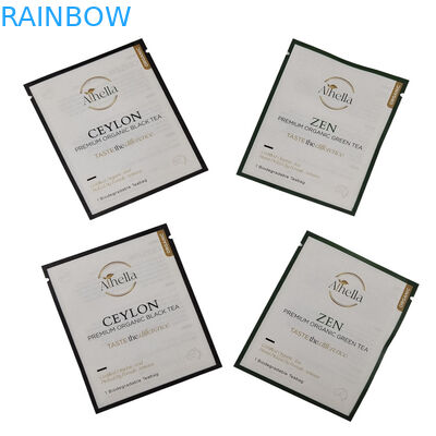 Tas Biodegradable Kecil Untuk Teh Kopi Serbuk Kompostabel Kantong Mylar yang Bisa Ditutup Lagi