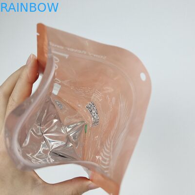 Daur ulang Zip Lock Stand Up Bag Aluminium Foil Body Scrub Spa Bath Soak Sea Salt Biodegradable Plastic Packaging Bag