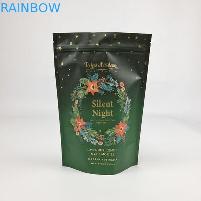 Top Penjualan Fleksibel Kemasan Disesuaikan Pencetakan Kemasan yang Bisa Ditutup Kembali Stand Up Bag Salt Body Scrub Bag Dengan Ziplock