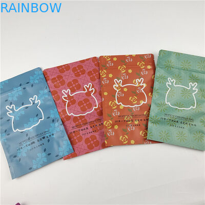 Ukuran yang disesuaikan Tas makanan ringan ramah lingkungan Kemasan Mat Foil Aluminium Stand Up Pouch Ziplock Doypack Bag