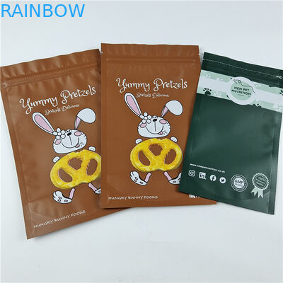 Fashion Pack Food Grade Dimensi dan warna yang disesuaikan Tersedia Laminasi Aluminium Foil Zip Lock Bag Stand Up Pocket