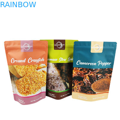 Mat Finished 250g Kantong Plastik Untuk Bumbu Kemasan Kantong Bumbu Food Grade