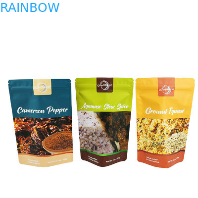 Mat Finished 250g Kantong Plastik Untuk Bumbu Kemasan Kantong Bumbu Food Grade