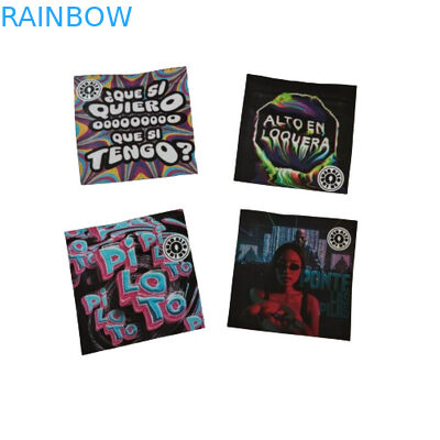 Tas Sampel yang Bisa Disertakan Lagi dengan Pembungkusan Bubuk Jendela Jelas Kantong Plastik