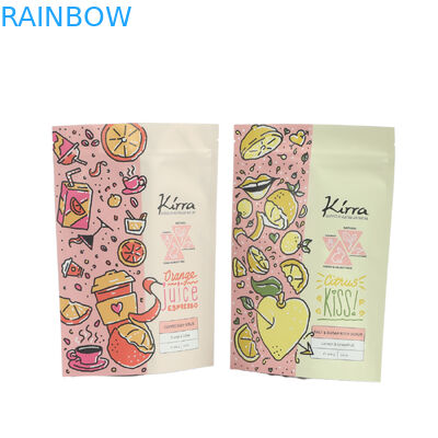 Kantong Makanan Hewan Peliharaan yang Bisa Ditutup Kembali Kantong Plastik Berdiri Dengan Kantong Paket Nut Zipper