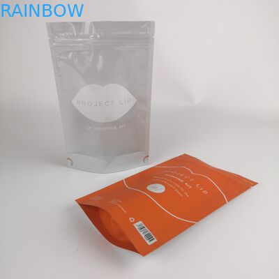 Custom Printed Re-sealable Zip Lock Stand Up Bag Bath Salt Packaging Bags Holographic