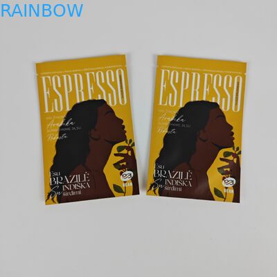 Ziplock Biodegradable Kraft Stand Up Pouch Digital Printing Tas Mylar yang dapat ditutup kembali