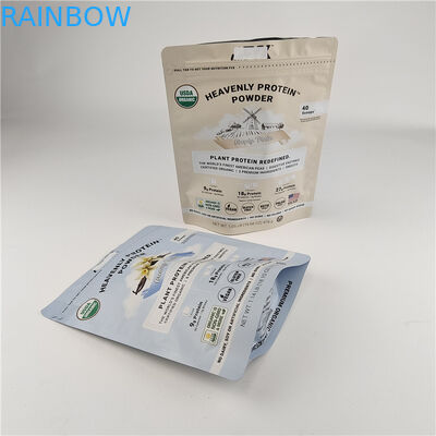 Custom Digital Printing Stand Up Zipper Bags Bau Proof Kelembaban Proof