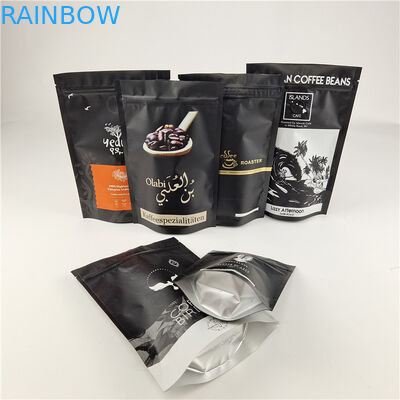 Laminasi Aluminium Foil Ziplock Stand Up Pouch Digital Printing Dimensi / Warna yang Disesuaikan