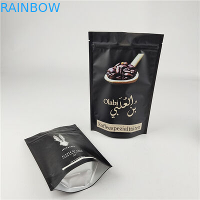 Laminasi Aluminium Foil Ziplock Stand Up Pouch Digital Printing Dimensi / Warna yang Disesuaikan