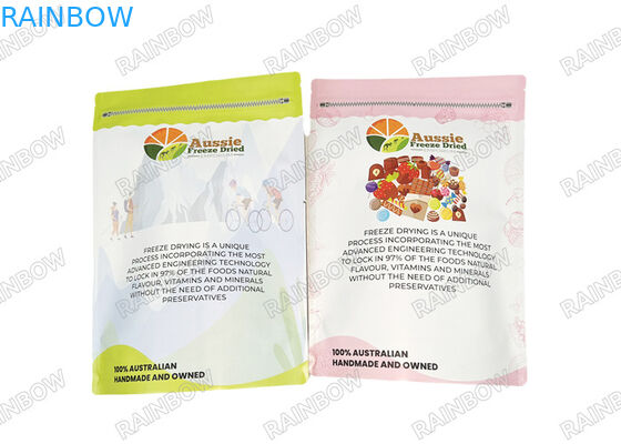 Custom Print Stand Up Tea Bag Food Packaging Aluminium Foil Mylar Bag